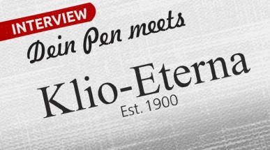 Klio Eterna im Interview - Dein Pen sprach mit dem Schreibgeräte-Hersteller