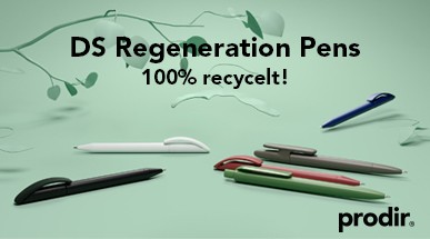 prodir DS Regeneration Pens. Nachhaltigkeit mit Qualität.