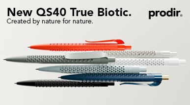 Biokugelschreiber prodir QS40 True Biotic: Created by nature for nature.