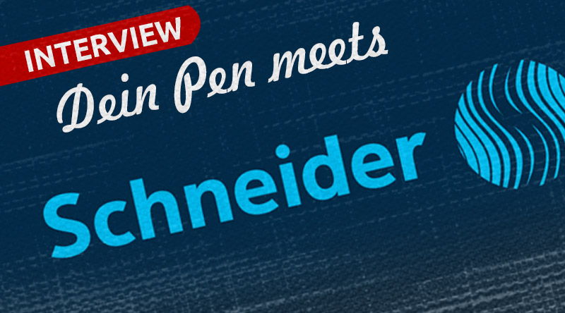 Schneider Schreibgeräte - Interview mit dem Hersteller für Werbekugelschreiber