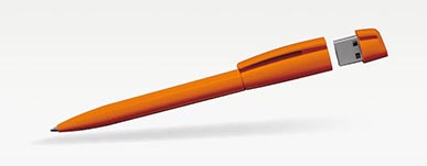 USB-Kugelschreiber von Klio als Werbeartikel