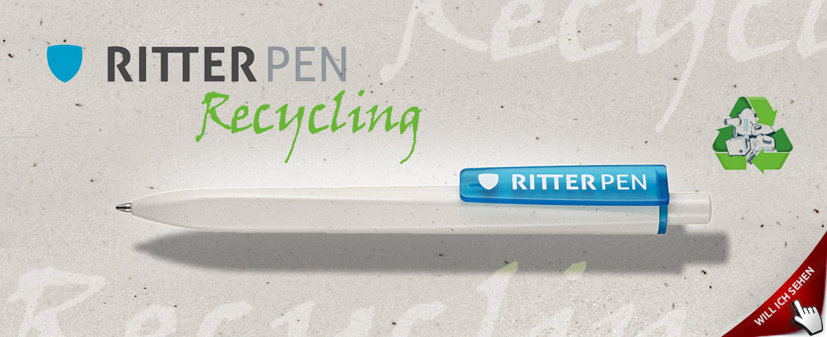 Ritter Pen Recycling Werbekugelschreiber