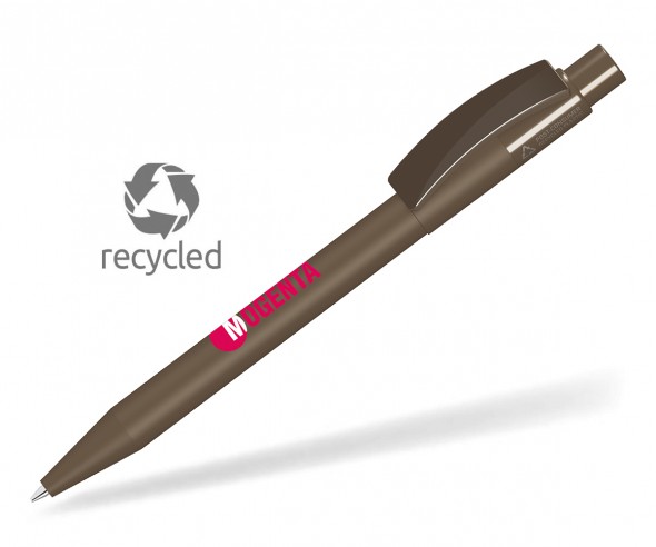UMA PIXEL RECY 0-0017 Recycling Kugelschreiber braun