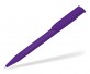 UMA HAPPY GUM 0-0037 Werbekugelschreiber gummiert violett