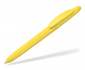 UMA ICONIC GUM 0-0057 gummierter Werbekugelschreiber gelb