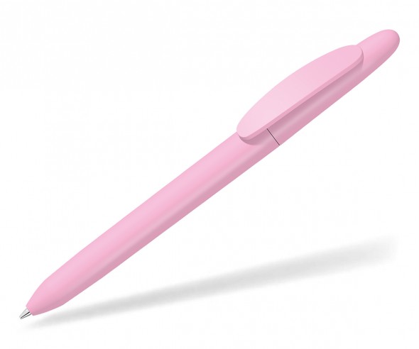 UMA ICONIC GUM 0-0057 gummierter Werbekugelschreiber rosa