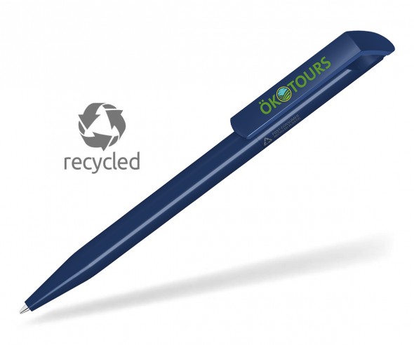 UMA Kugelschreiber POP RECY 0-0071 Recycling blau