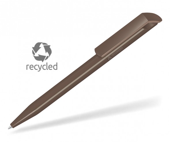 UMA Kugelschreiber POP RECY 0-0071 Recycling braun