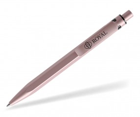 prodir QS50 Stone PQS innovativer Werbekugelschreiber rosa