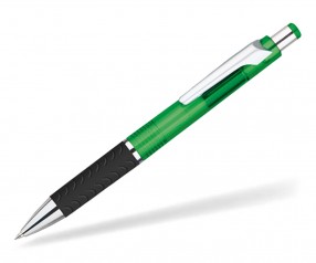 Penko Rodos Transparent 4073 Kugelschreiber mit Gummigriffzone grün