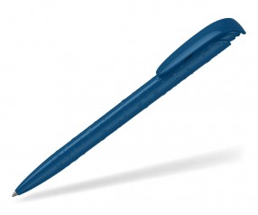 Klio Kugelschreiber JONA structure high gloss M dunkelblau mit Tropfenstruktur