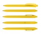 Klio Kugelschreiber 42200 QUBE high gloss R gelb