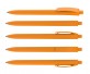 Klio Kugelschreiber 42200 QUBE high gloss TL orange