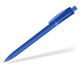 Klio Kugelschreiber 42201 QUBE transparent MTR blau