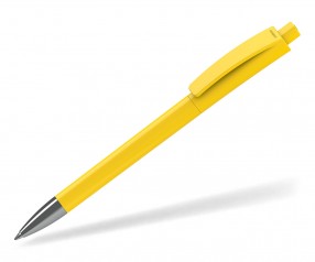 Klio Kugelschreiber 42202 QUBE high gloss Mn R gelb