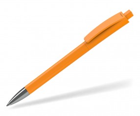 Klio Kugelschreiber 42202 QUBE high gloss Mn TL orange