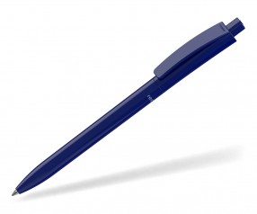 Klio nachhaltiger Kugelschreiber 42204 QUBE recycling D dunkelblau