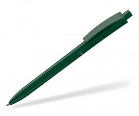 Klio nachhaltiger Kugelschreiber 42204 QUBE recycling I dunkelgrün