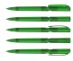 Klio PUSH transparent Kugelschreiber 42301 ITR grün
