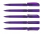 Klio PUSH transparent Kugelschreiber 42301 VTR1 violett