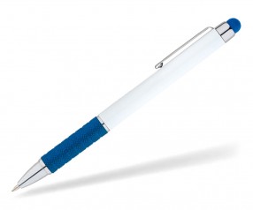 Penko Tobago PL Touch 4259 Kugelschreiber mit Stylus weiss blau