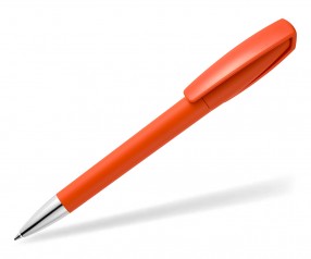 quatron Space Soft-Touch 42610 Kugelschreiber mit gummierter Oberfläche orange