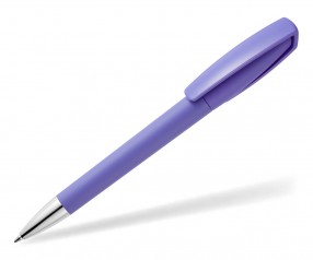 quatron Space Soft-Touch 42610 Kugelschreiber mit gummierter Oberfläche violett