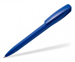 quatron Space Soft-Touch Color 42612 Kugelschreiber mit gummierter Oberfläche dunkelblau