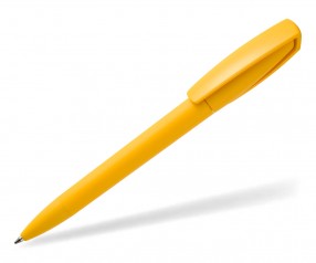 quatron Space Soft-Touch Color 42612 Kugelschreiber mit gummierter Oberfläche gelb