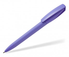 quatron Space Soft-Touch Color 42612 Kugelschreiber mit gummierter Oberfläche violett