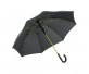 FARE Midsize Stockschirm AC 4784 Regenschirm bedrucken lassen schwarz limette