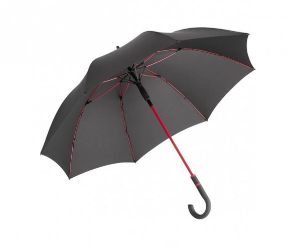 FARE Midsize Stockschirm AC 4784 Regenschirm bedrucken lassen schwarz rot