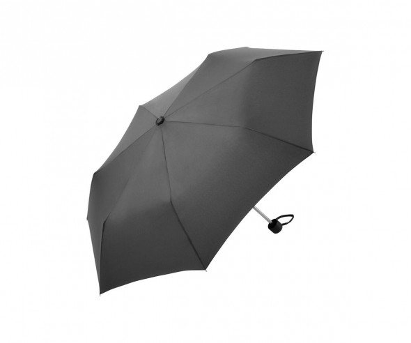 FARE Mini-Taschenschirm 5012 Regenschirm als Werbegeschenk grau
