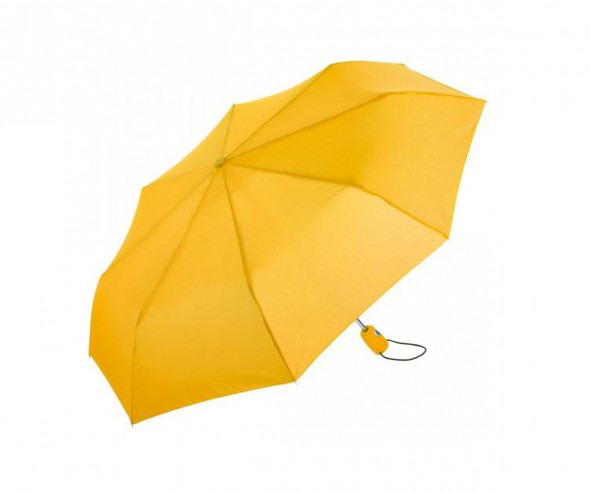 FARE Mini-Taschenschirm AOC 5460 Regenschirm als Werbeartikel gelb