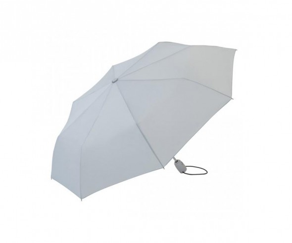 FARE Mini-Taschenschirm AOC 5460 Regenschirm als Werbeartikel hellgrau