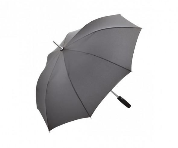 FARE Alu Stockschirm AC 7560 Regenschirm als Werbegeschenk grau