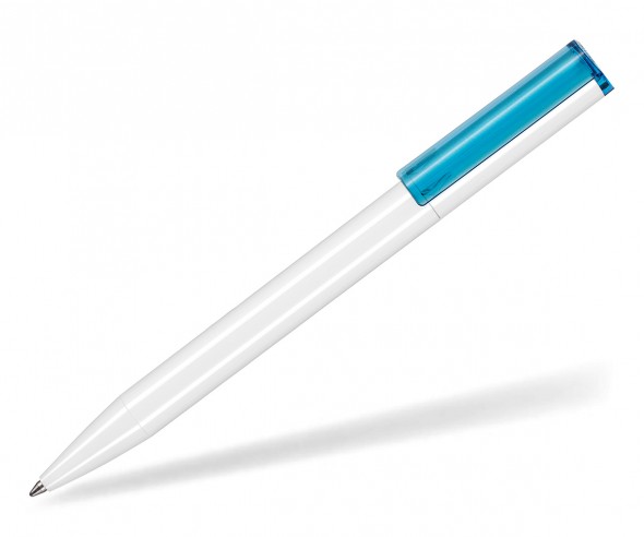Ritter Pen Lift Recycled 93810 Nachhaltiger Kugelschreiber weiß blau