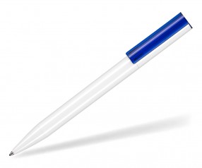 Ritter Pen Lift Recycled 93810 Nachhaltiger Kugelschreiber weiß dunkelblau