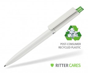 Ritter Pen Crest Recycled Kugelschreiber 95900 1425 Grau recycled - 4070 Gras-Grün