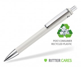 Ritter Pen Exos Recycled Werbekugelschreiber 97600 grau transparent 0003 klar