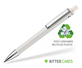 Ritter Pen Exos Recycled Werbekugelschreiber 97600 grau deckend 0306 beige