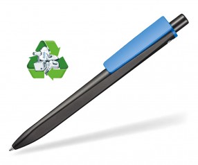 Ritter Pen Ridge Recycled Kugelschreiber 99800 schwarz 1525 deckend blau 4146
