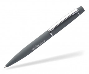 ANDA Wobby 805987 Soft-Touch Kugelschreiber als Werbeprodukt grau