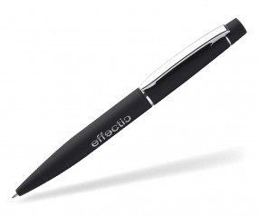 ANDA Wobby 805987 Soft-Touch Kugelschreiber als Werbeprodukt schwarz