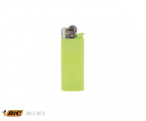 BIC 2360 Mini-Feuerzeug J25 incl. 1c-Druck mit Reibrad pastelgrün