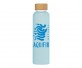 Goldstar Drinkware Lucerne WDK 590 ml Glasflasche als Werbeträger hellblau