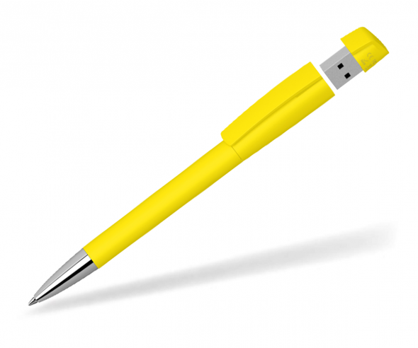 Klio Turnus USB Kugelschreiber SOFTTOUCH R gelb