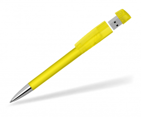 Klio Turnus USB Kugelschreiber SOFTFROST RTIST gelb ice