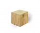KARL KNAUER 68x68x68 mm Notizquader Design Edition Holz mit Druck als Werbeartikel