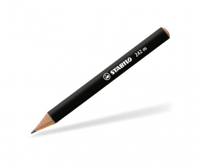 STABILO MINI-Bleistift 242m rund Holz lackiert schwarz